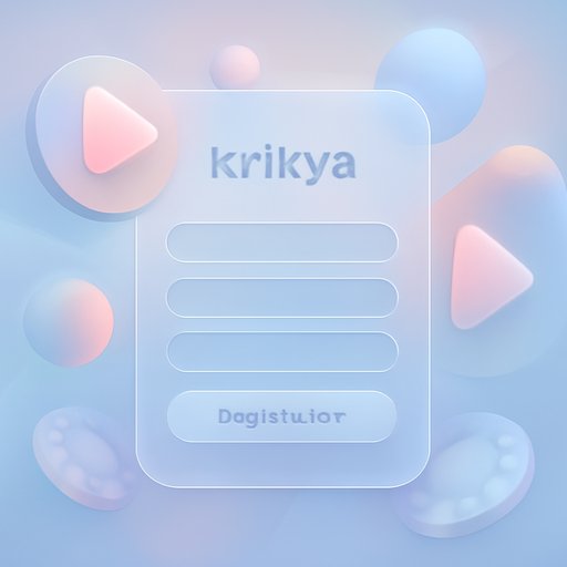 krikya registration form
